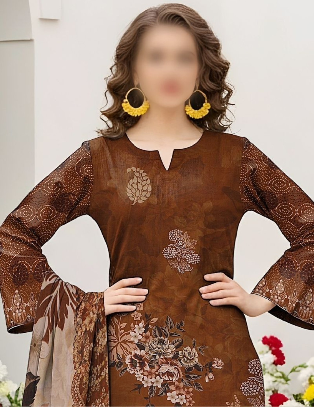 Premium Printed Lawn Summer Suit (Unstitched)