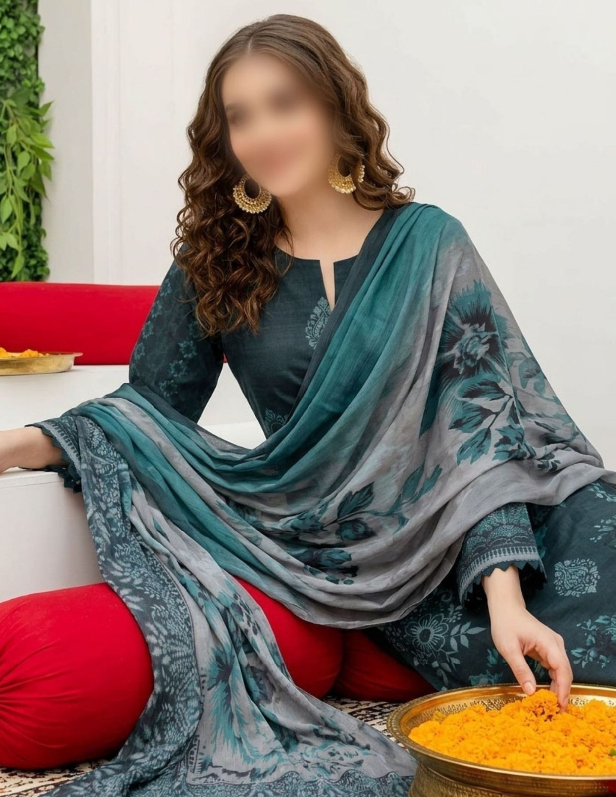 Premium Printed Lawn Summer Suit (Unstitched)