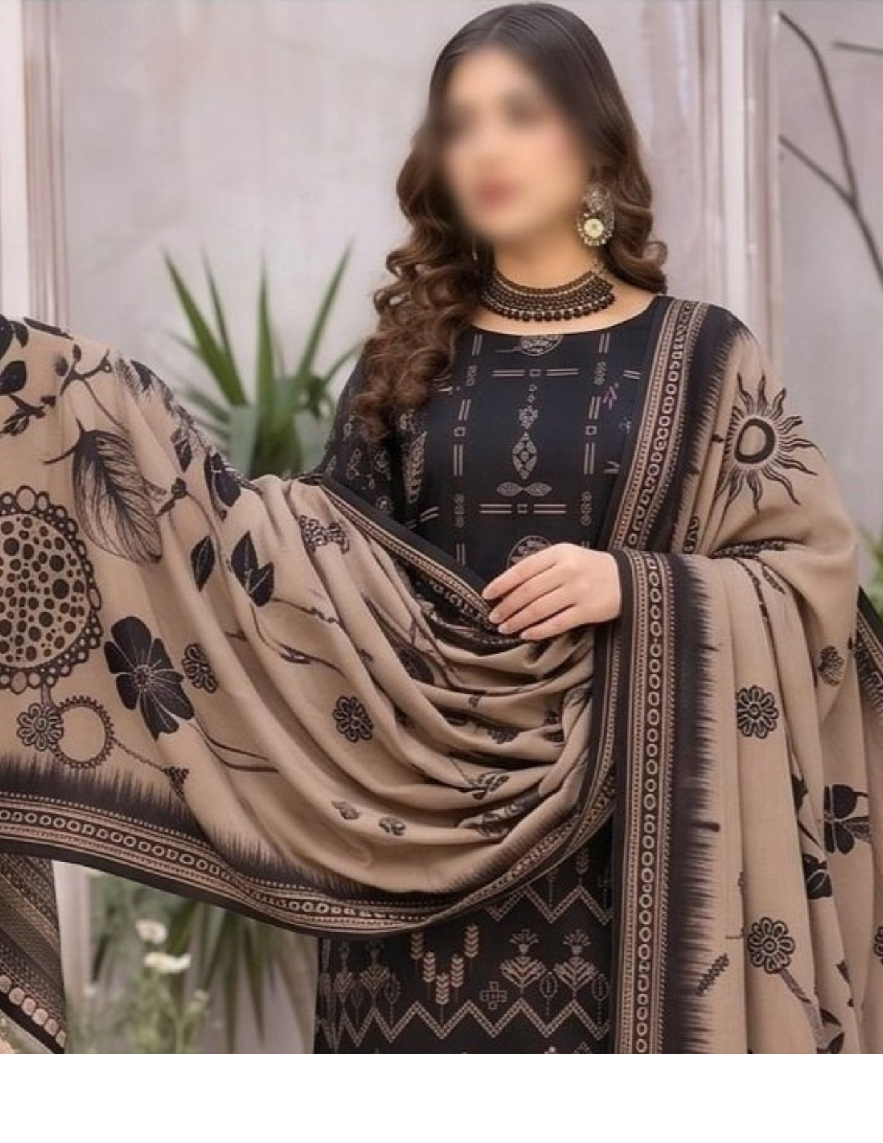 Elegant Pakistani Lawn Suit for Women – Unstitched