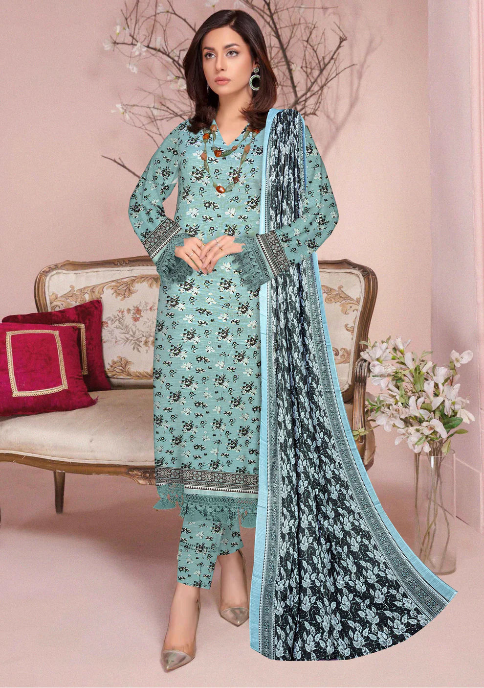 Premium Quality Khadar 3 Piece Unstitched Suit