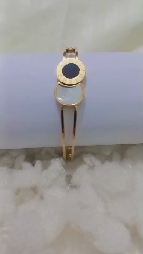 Women's Handcuff Bracelet in Stainless Steel